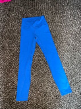 Heynuts High-Waist Blue Active Leggings